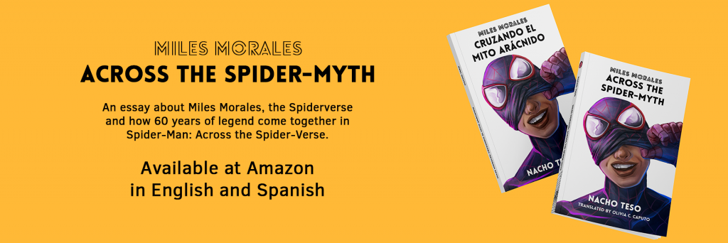 Across the Spider-Myth promotional banner dual editions